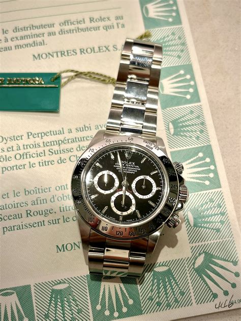 vendo garanzia rolex faytona u329901